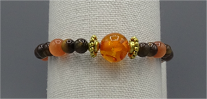 The Autumn's Amber Bracelet